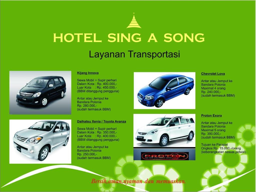 Hotel Sing A Song Pematangsiantar Extérieur photo